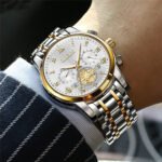 OLEVS 2859 Men Quartz Watch Tourbillon - Image 4