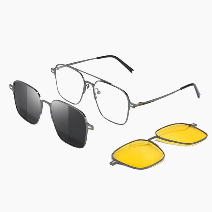 MagnetEye 3-in-1 Night Vision Anti-Blue Light Glasses - Image 3